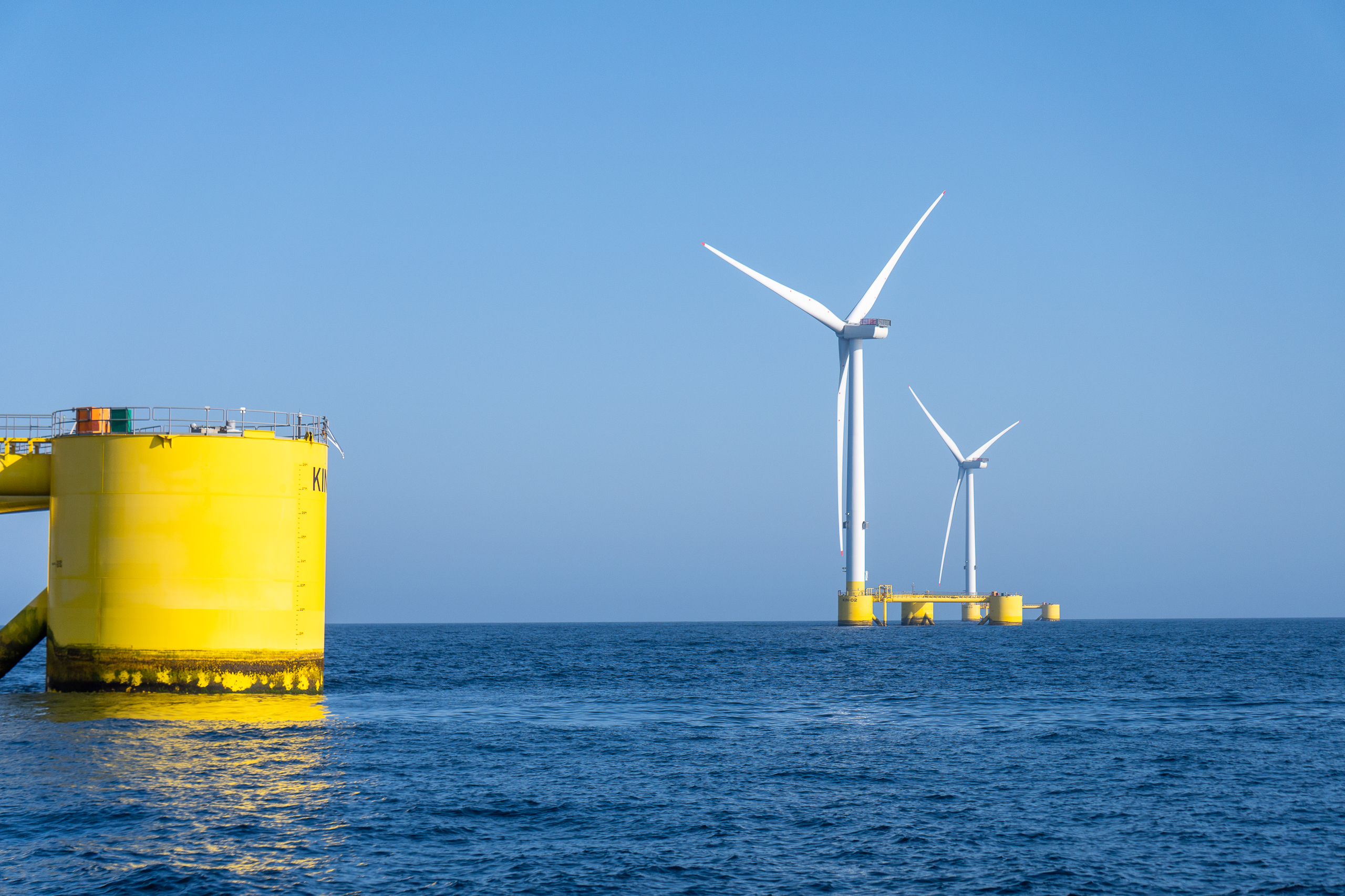 Kincardine Floating Offshore Wind Farm. Credit: Flotation Energy